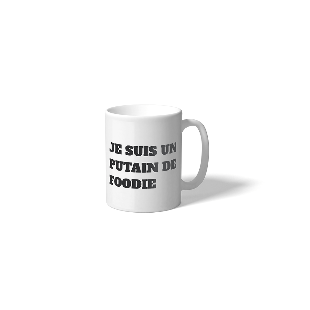Fisura Taza "Je suis un Putain de Foodie"