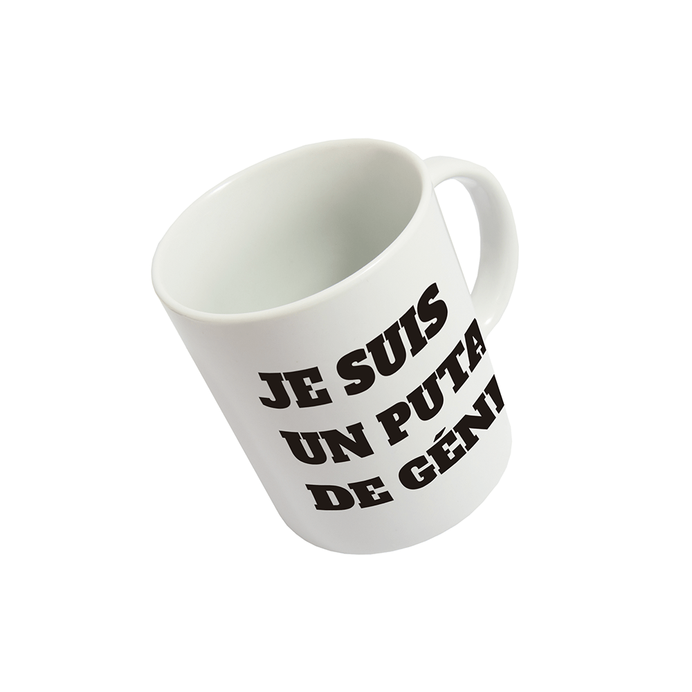 Fisura Taza 'Je suis un Putain de Génie'