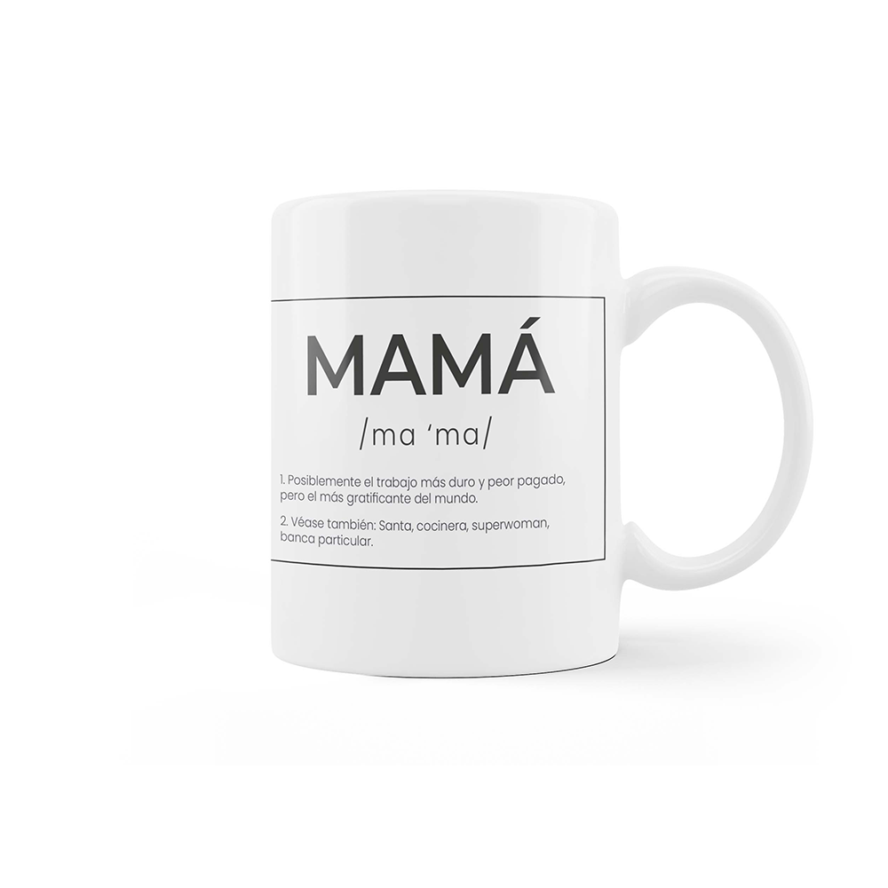 Fisura Taza "Mamá" español