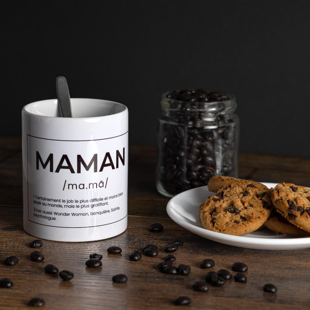 Fisura Taza "Maman" Francés