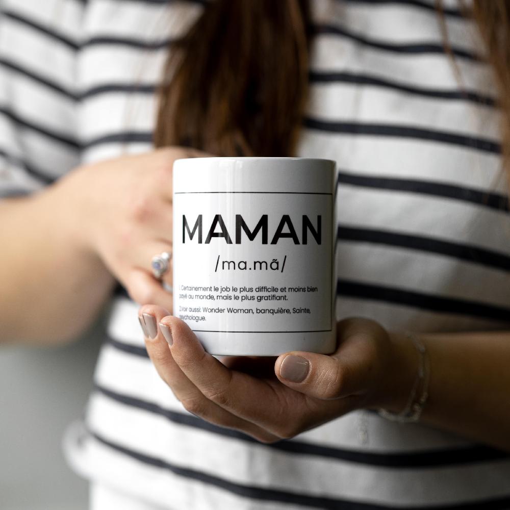 Fisura Taza "Maman" Francés
