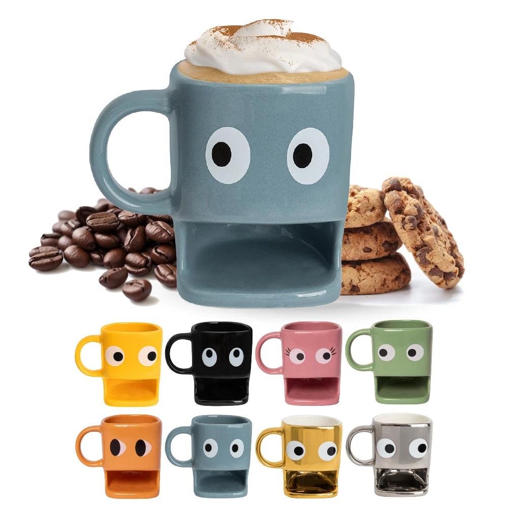 Fisura Taza Para Galletas Azul