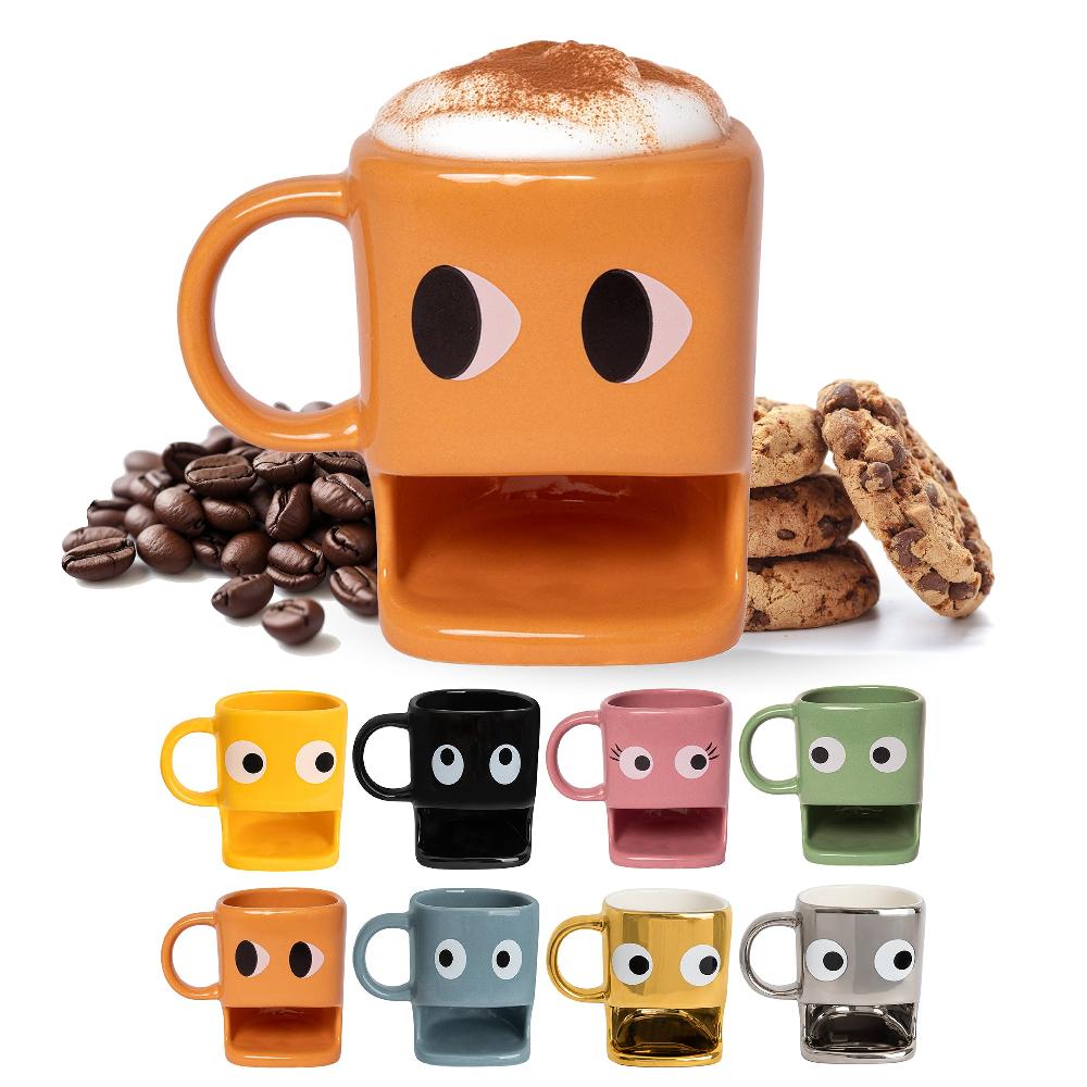 Fisura Taza Para Galletas Naranja