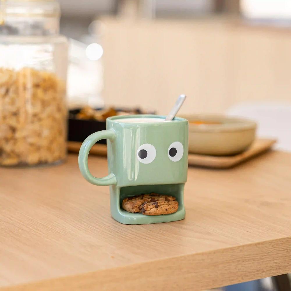 Fisura Taza Para Galletas Verde