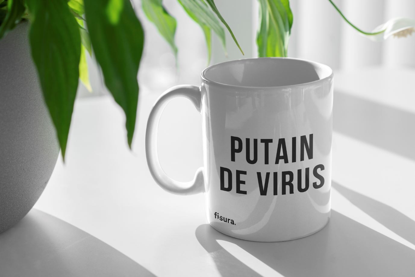 Fisura Taza "Putain De Virus"