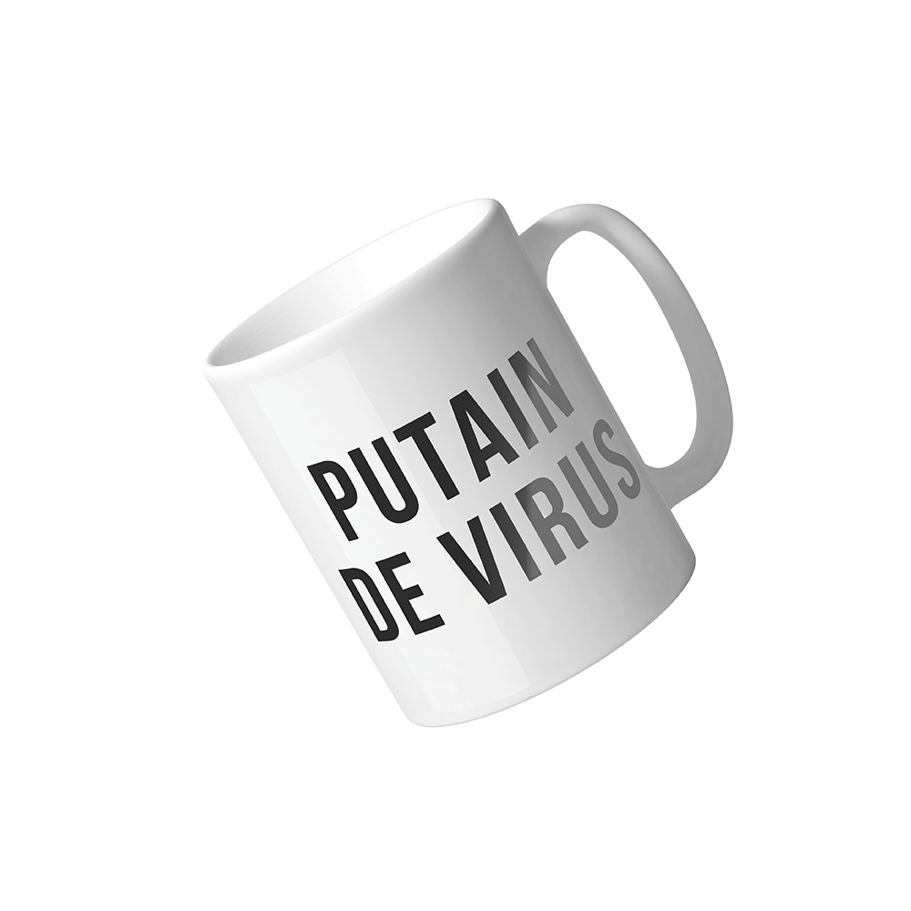 Fisura Taza "Putain de Virus"