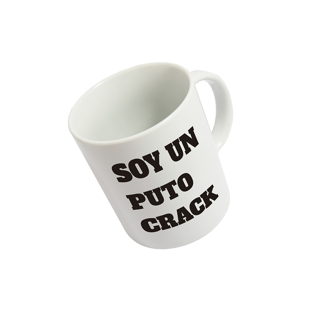 Fisura Taza 'Soy un Puto Crack'
