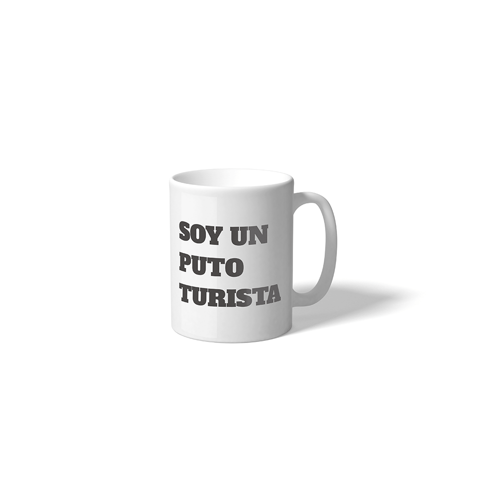 Fisura Taza "Soy un puto Turista"