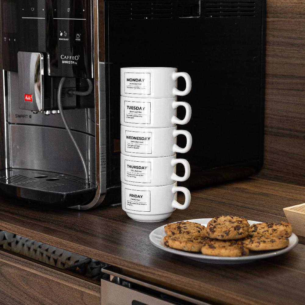 Fisura Tazas "Days Of The Week" (Set De 5)