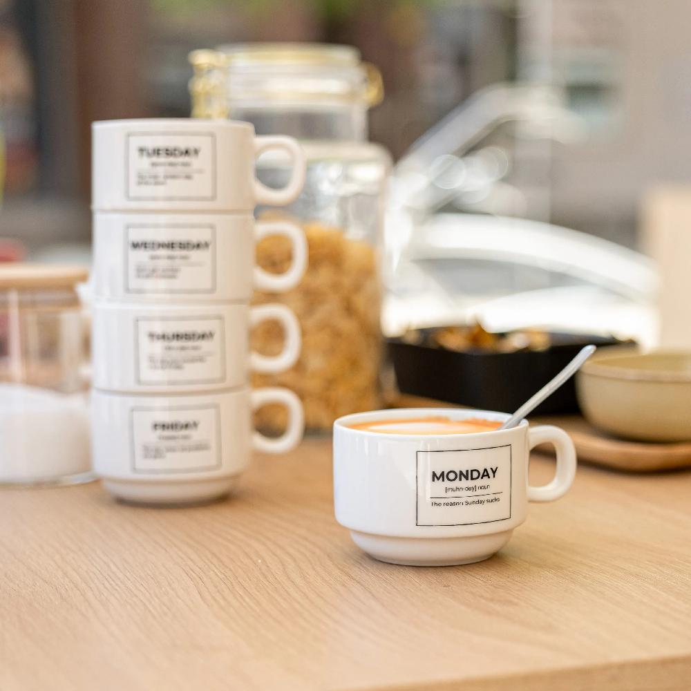 Fisura Tazas "Days Of The Week" (Set De 5)