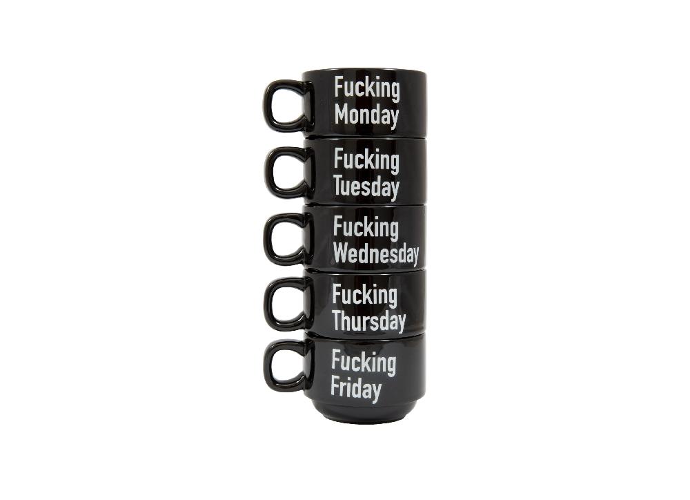 Fisura Tazas "Fucking Week" ENG (Set De 5)