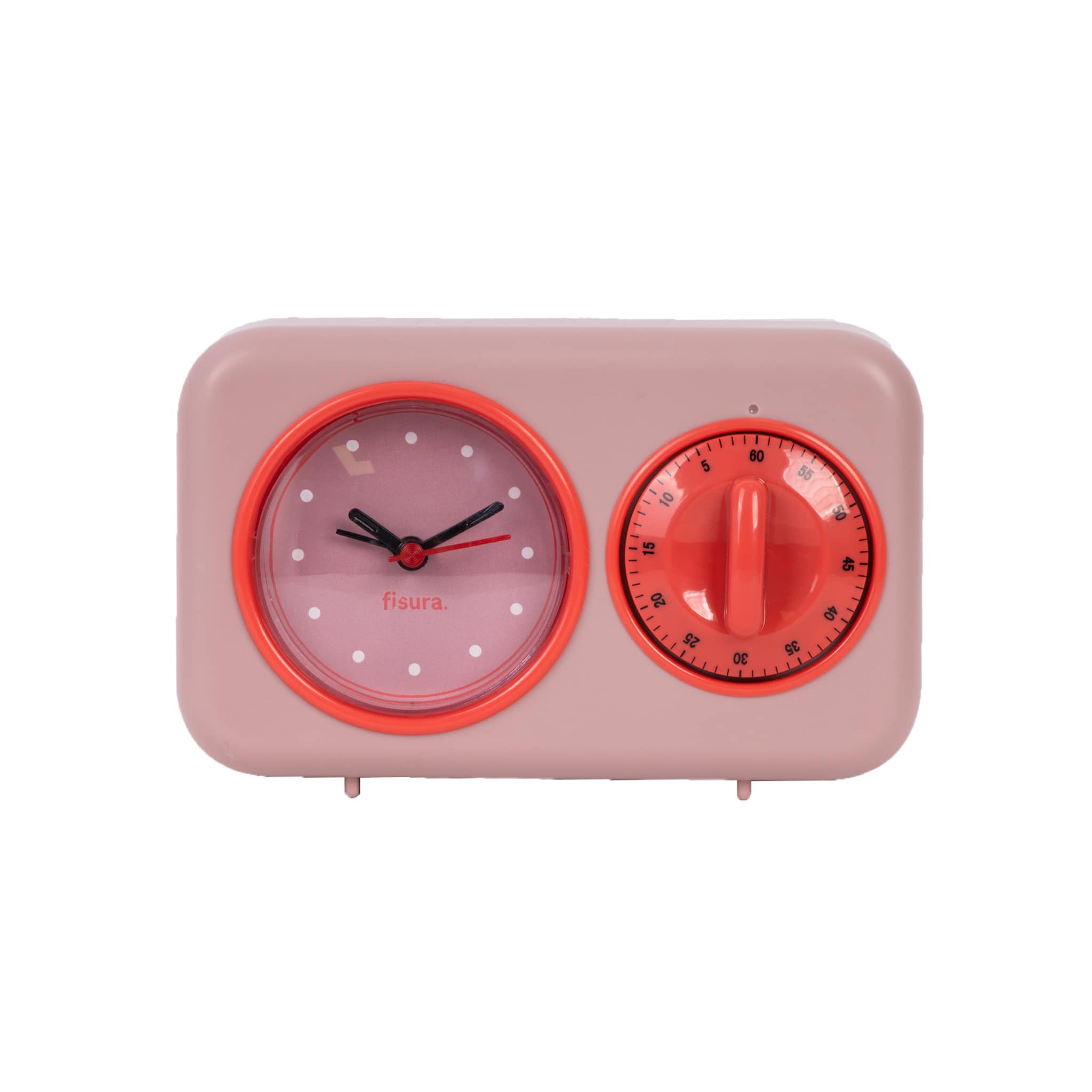 Fisura Temporizador de cocina retro - rosa