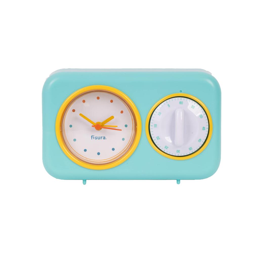 Fisura Temporizador de cocina retro - verde