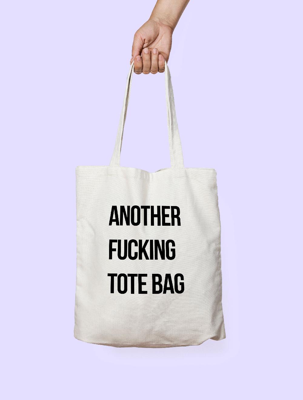 Fisura Tote Bag Original "another Fucking Tote Bag"