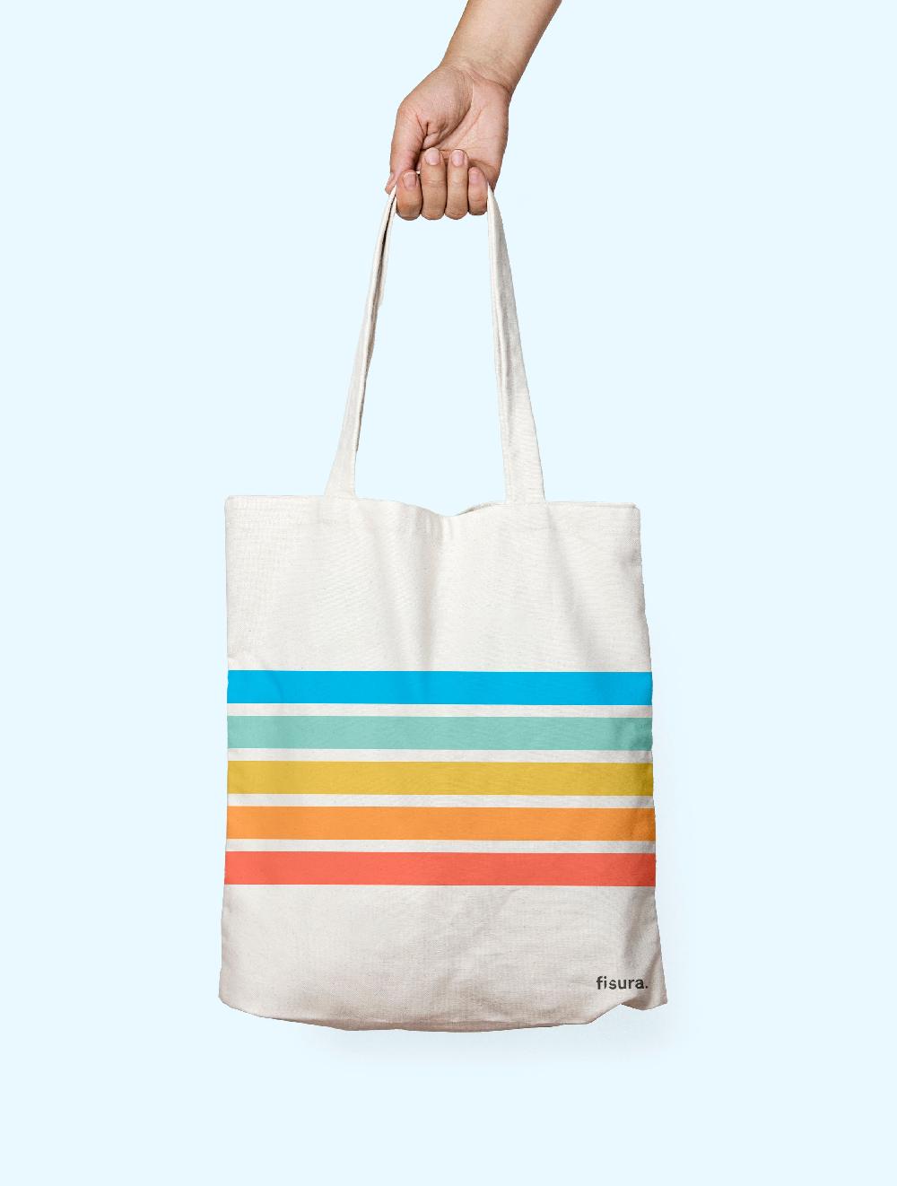 Fisura Tote Bag Original "rainbow"