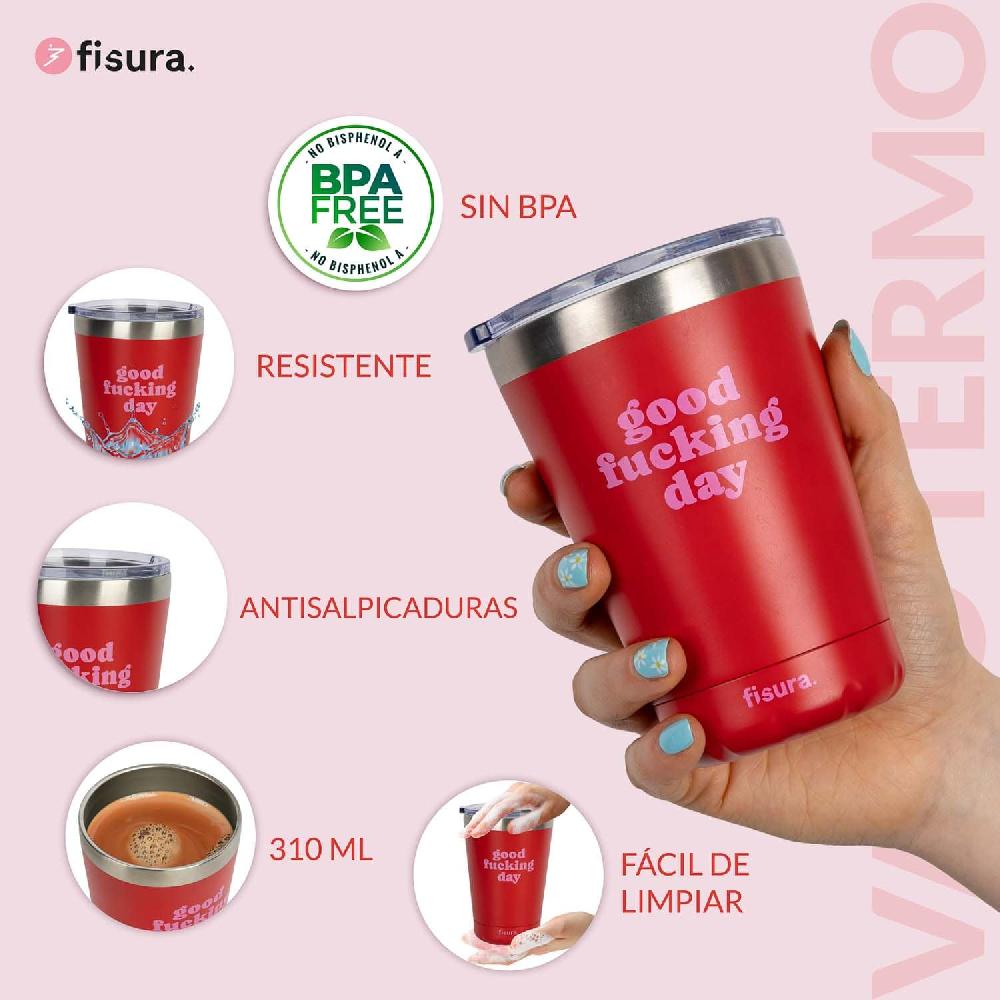 Fisura Vaso Termo “Good Fucking Day”