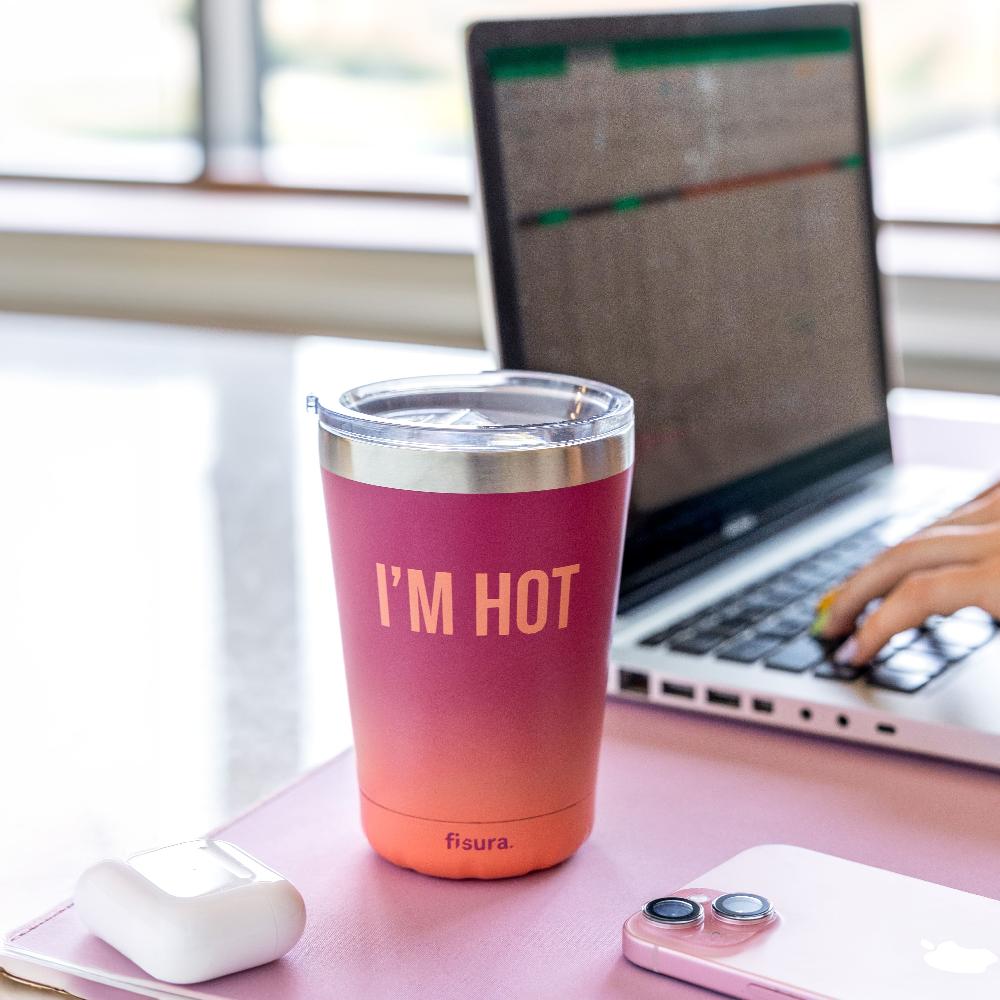 Fisura Vaso Termo “I’m Hot” Degradado