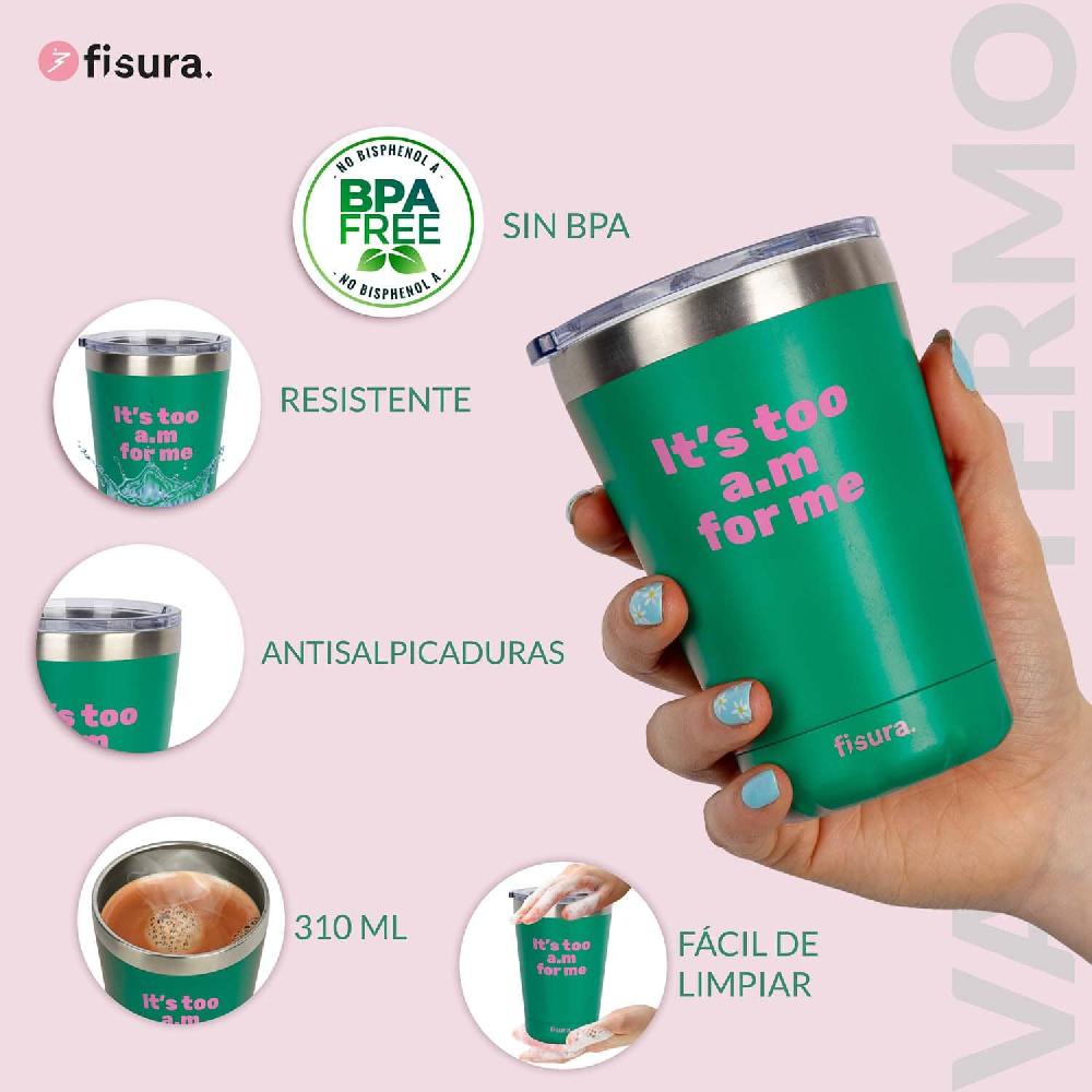 Fisura Vaso Termo “It’s Too A.m For Me”