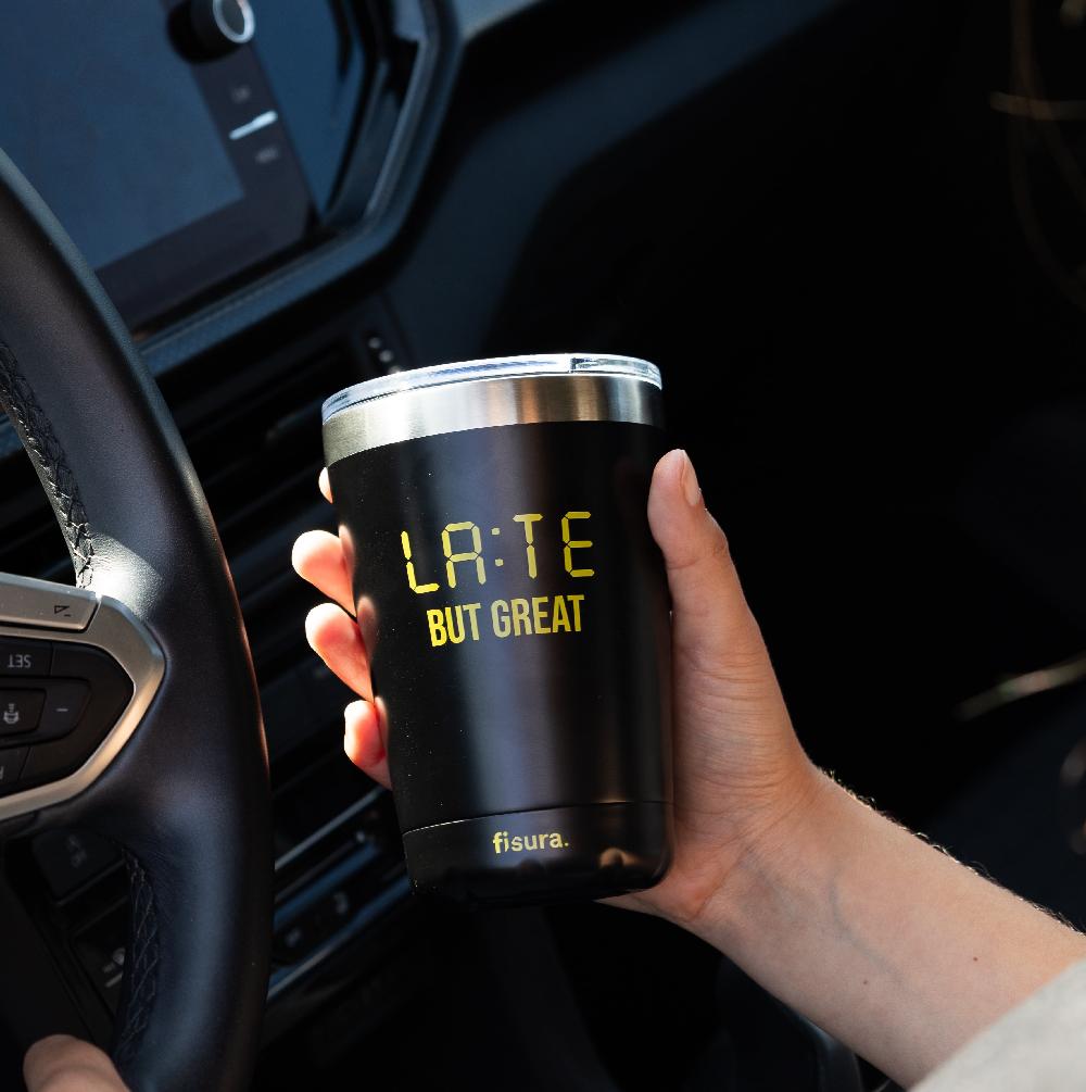 Fisura Vaso Termo "Late But Great"