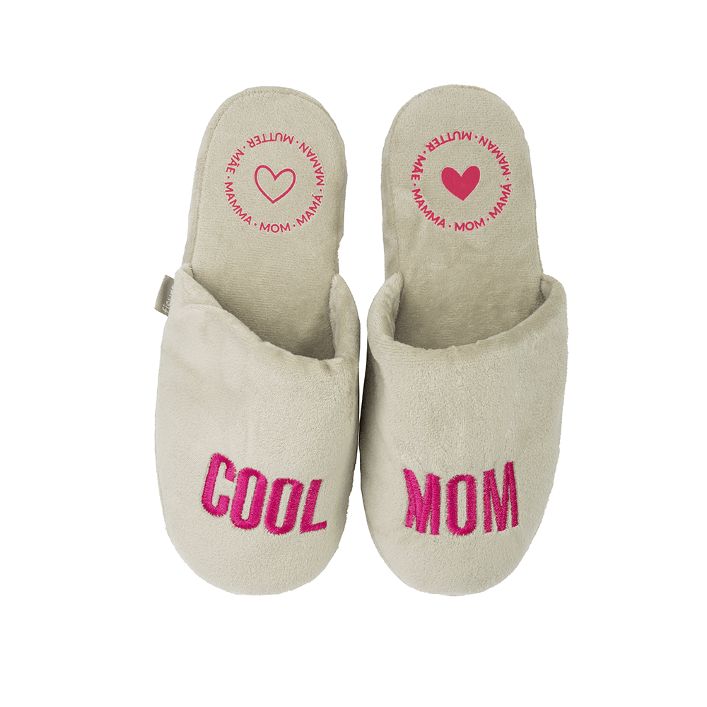Fisura Zapatillas “Cool mom” Gris y Rosa