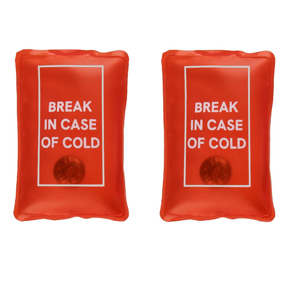 Fisura Pack de 2 calentadores de manos “Break in case of cold”