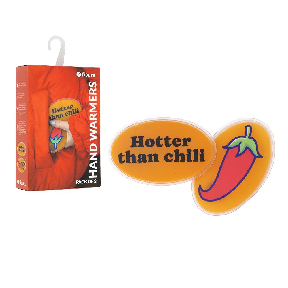 Fisura Pack de 2 calentadores de manos “hotter than chili”