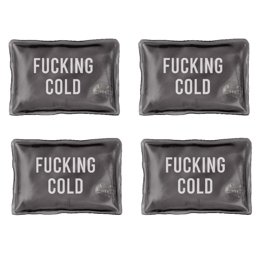 Fisura Pack de 4 calentadores de manos “Fucking cold"