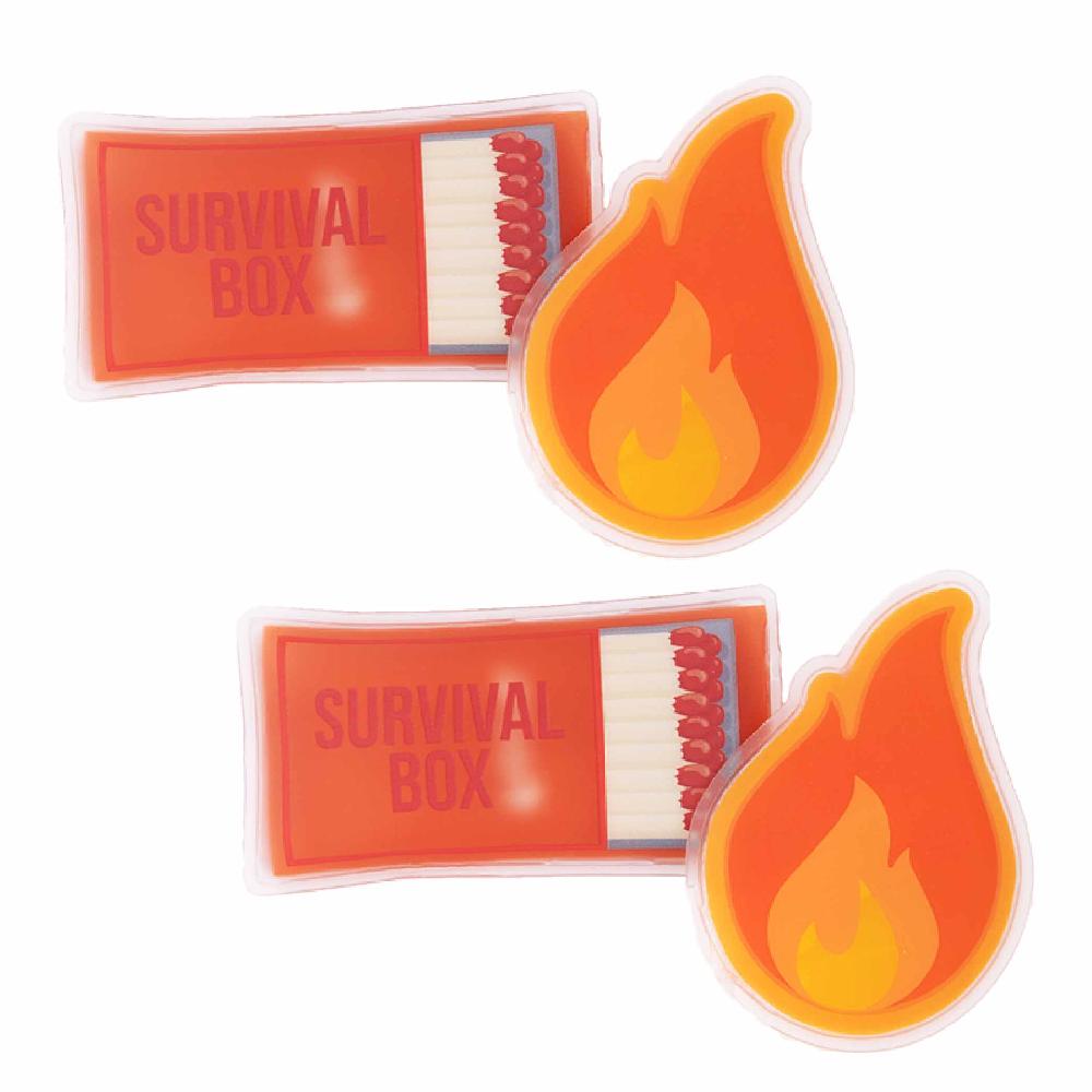 Fisura Pack de 4 calentadores de manos “survival box"