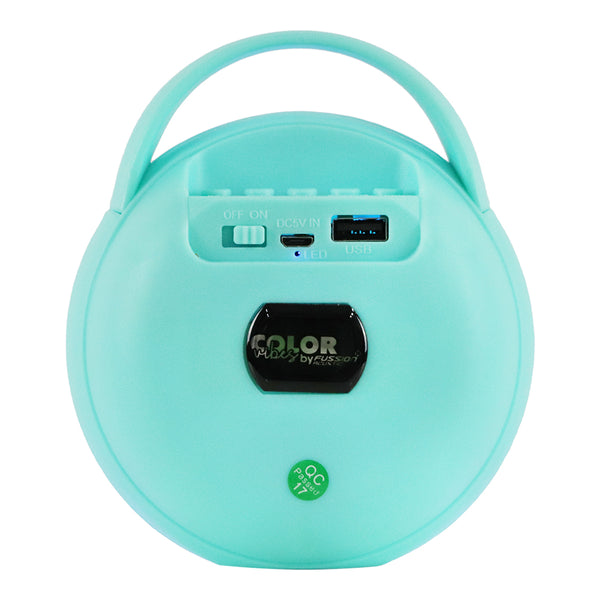 Fussion ISP-2006 Bocina Portátil De 2" Con 5000W P.M.P.O COLOR VIBES