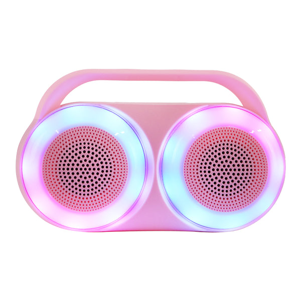 Fussion ISP-22004 Bocina Portátil 2X2" 10 000W P.M.P.O COLOR VIBES