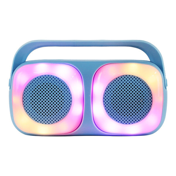 Fussion ISP-22005 Bocina Portátil 2X2" 10 000W P.M.P.O COLOR VIBES