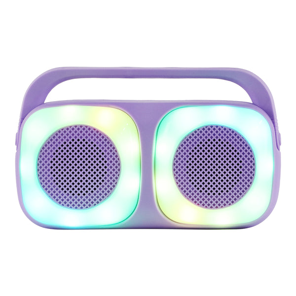 Fussion ISP-22005 Bocina Portátil 2X2" 10 000W P.M.P.O COLOR VIBES