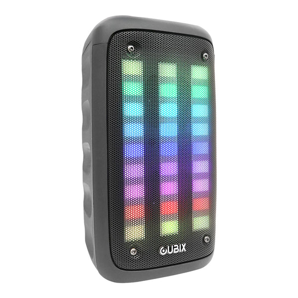 Fussion ISP-23004 Bocina Portátil CUBIX 2X3" 20 000W P.M.P.O