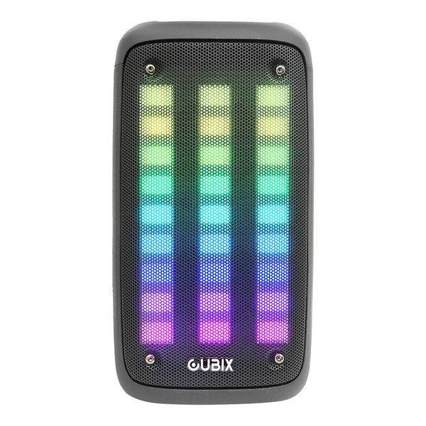 Fussion ISP-23004 Bocina Portátil CUBIX 2X3" 20 000W P.M.P.O