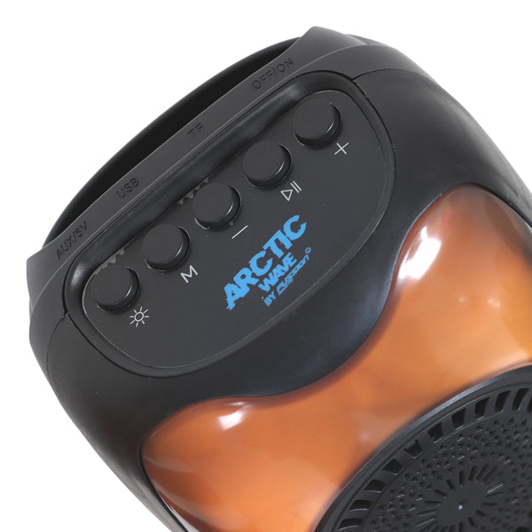 Fussion ISP-23005 ARTIC WAVE BOCINA PORTÁTIL 2X3" 10 000W P.M.P.O