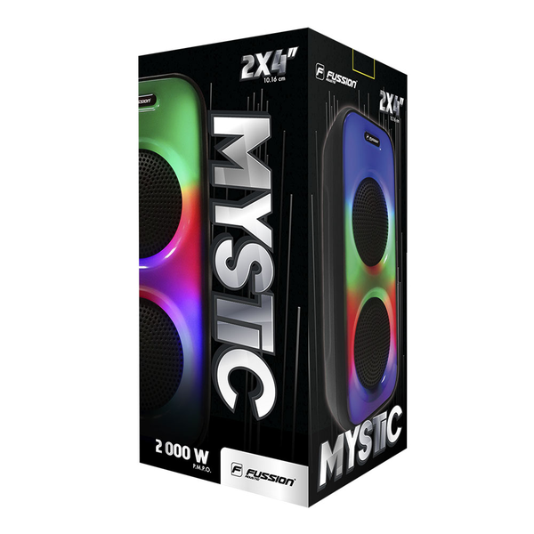 Fussion ISP-24006 Mystic Bocina Portátil 2x4" 2 000 W