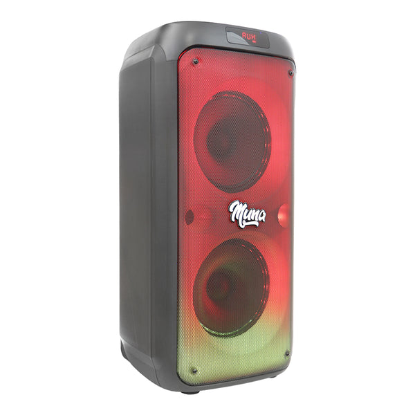 Fussion ISP-24MUNA Bafle Amplificado Potencia Descomunal De 40 000W P.M.P.O Con Doble Woofer De 8"