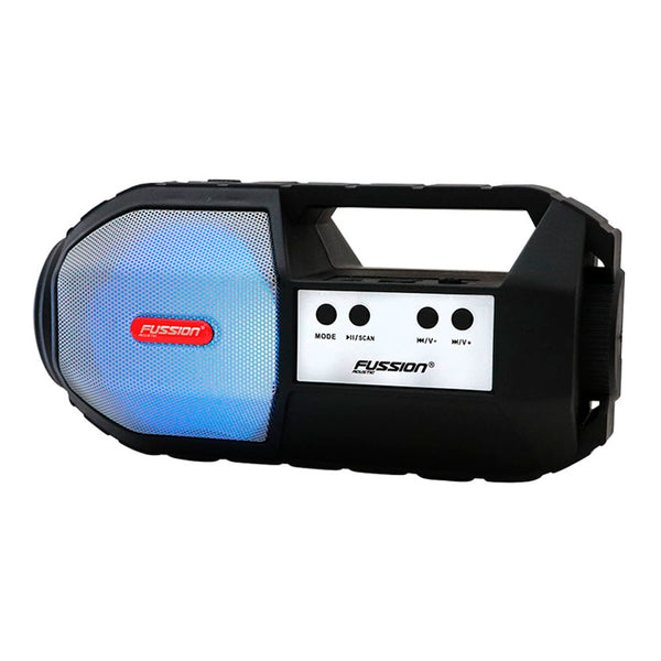 Fussion ISP-3017 Bocina Portátil 3" Con Lámpara LED 1 000 W P.M.P.O