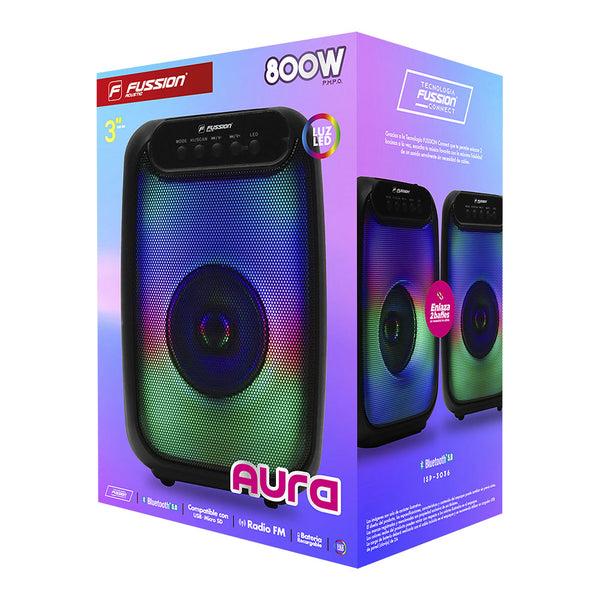 Fussion ISP-3036 Bocina Portátil Aura 3'' 800W P.MP.O