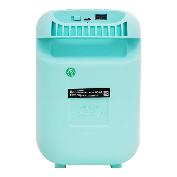 Fussion ISP-3042 Mini Jelly 3" 6000W P.M.P.O Explosión de Diversión en 6 Colores