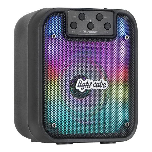 Fussion ISP-3043 LIGHT CUBE BOCINA PORTÁTIL 3" 5 000W P.M.P.O