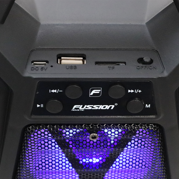 Fussion ISP-4035 Bocina Portátil De 4" 5 000W P.M.P.O