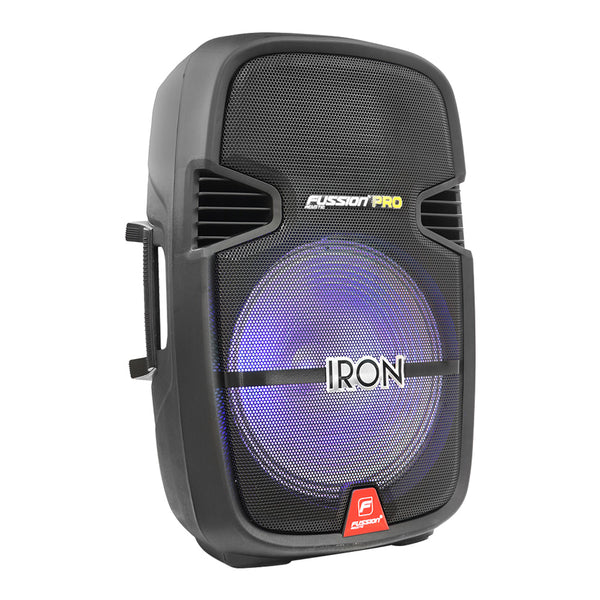 Fussion PBS-1004 IRON Experimenta Un Sonido Potente Con El Bafle Amplificado 15" Y 25 000W P.M.P.O