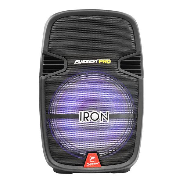 Fussion PBS-1004 IRON Experimenta un sonido potente con el Bafle Amplificado 15" y 25 000W P.M.P.O