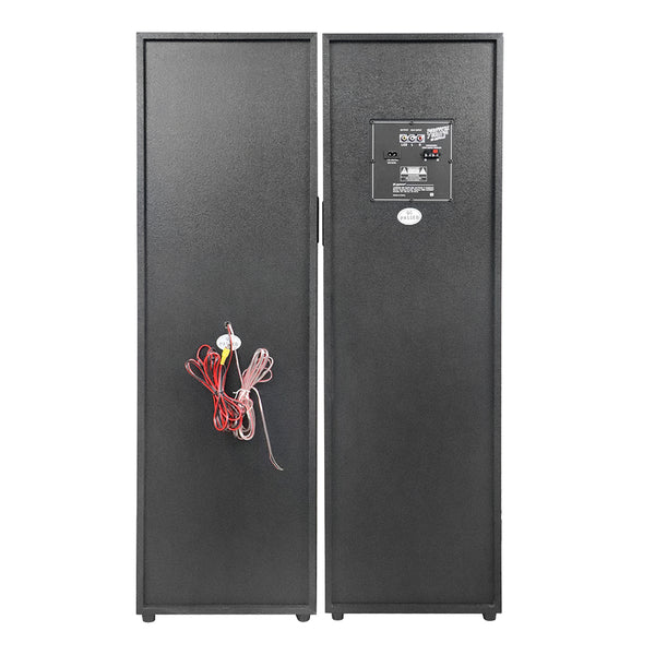 Fussion PBS-10X20007 JUEGO DE BAFLES ACTIVO Y PASIVO 2X10" 10 000W P.M.P.O