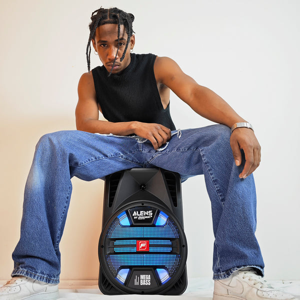 Fussion PBS-12001 BAFLE AMPLIFICADO 12" ALENS 10 000W