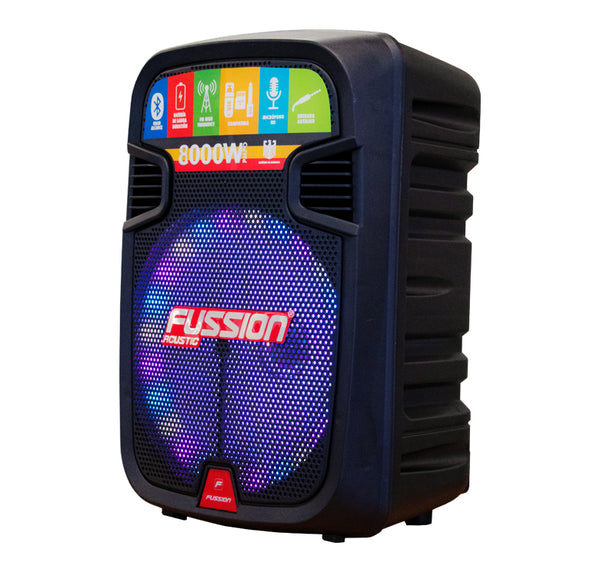 Fussion PBS-12010 Bafle Amplificado 12" 8 000W P.M.P.O