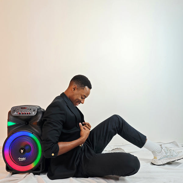 Fussion PBS-12014 Bafle Amplificado 12" Hummingbird 40 000W P.M.P.O