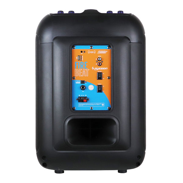 Fussion PBS-12019 BAFLE AMPLIFICADO FIRE BEAT 12" 40 000W P.M.P.O