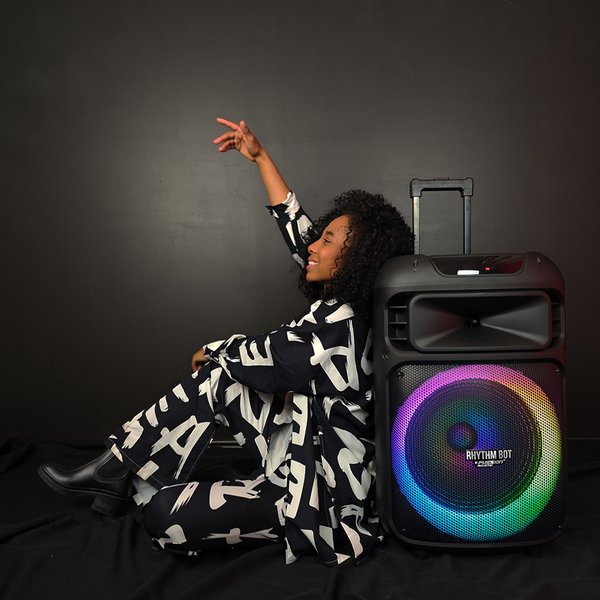 Fussion PBS-15023 BAFLE AMPLIFICADO RHYTHM BOT 15" 40 000W P.M.P.O